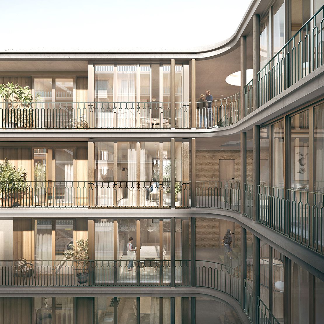 Immeuble Le Rolliet urbano plan les ouates